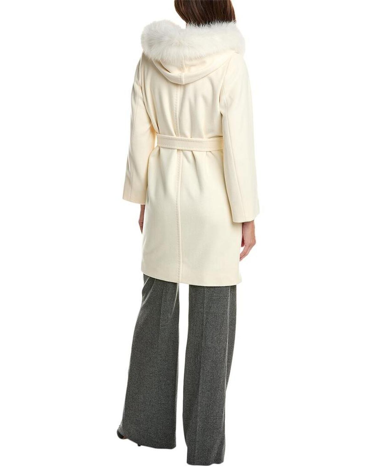 Max Mara Studio Mango Wool Coat