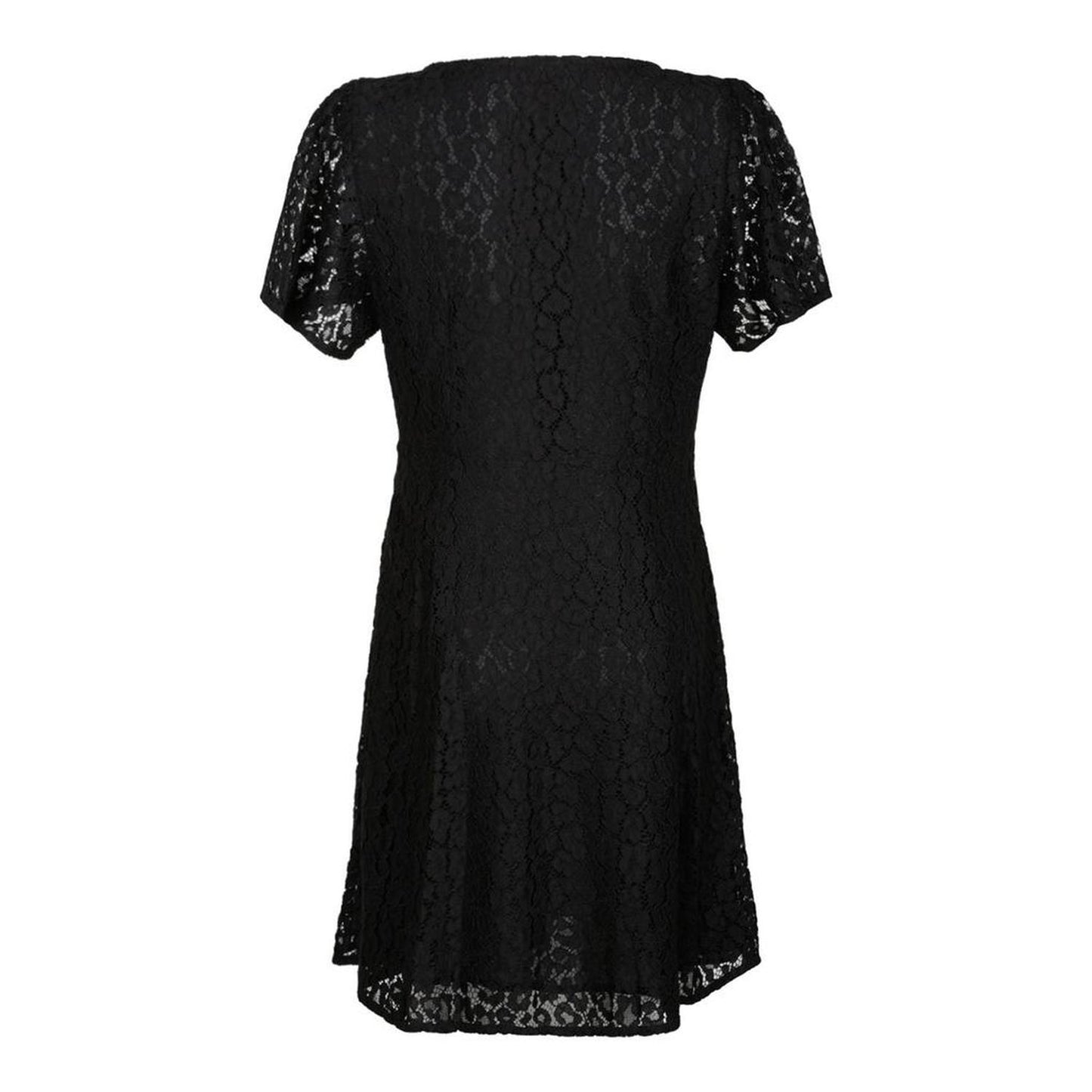 Michael Michael Kors Puff Sleeved Lace Mini Dress