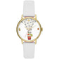 Women's Metro White Leather Watch 34mm