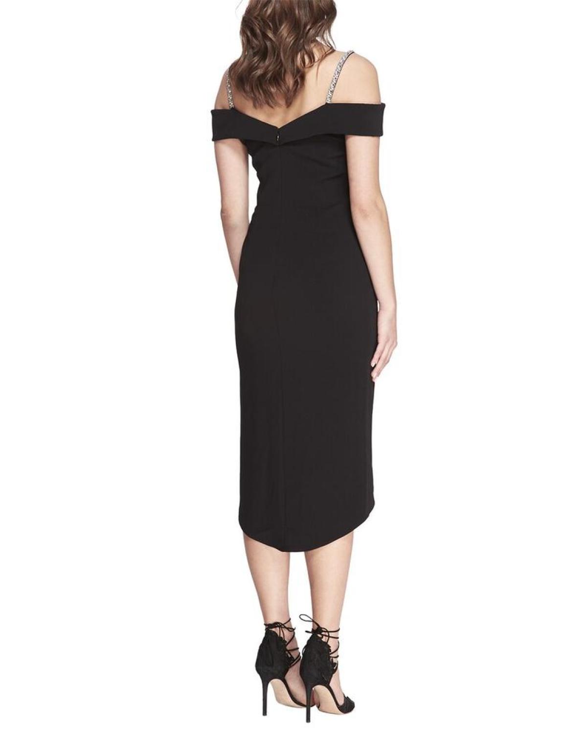 Marchesa Notte Midi Dress