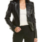 Michael Kors Collection Plonge Leather Jacket