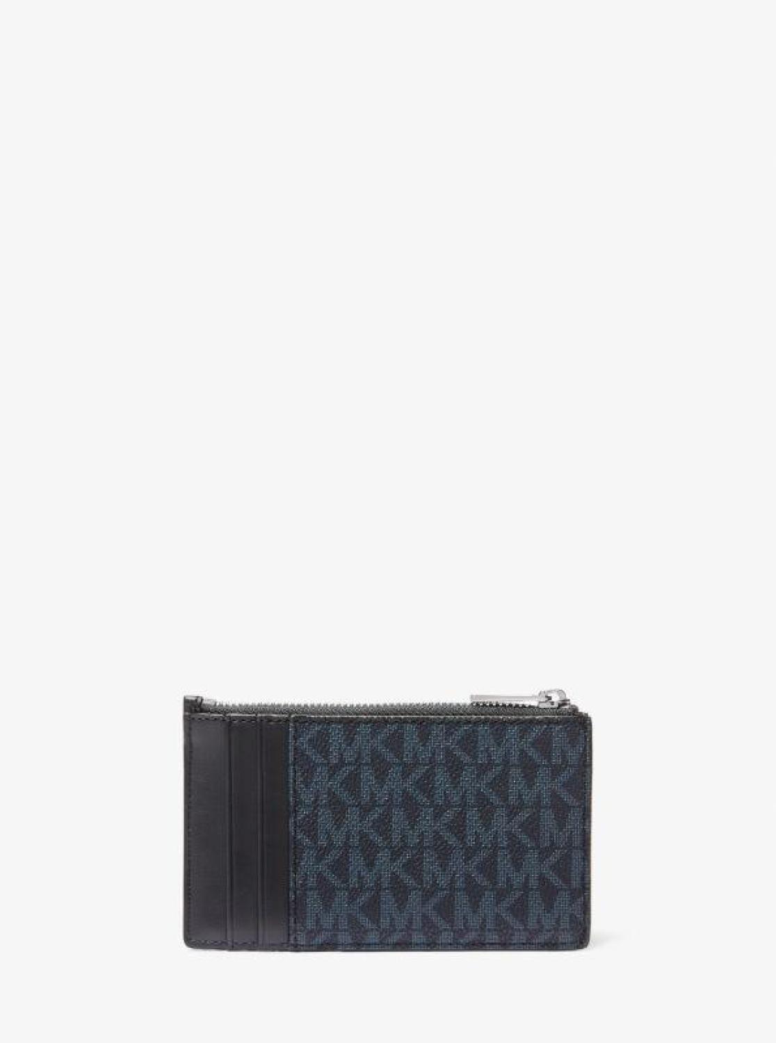 Cooper Slim Signature Logo Zip Wallet