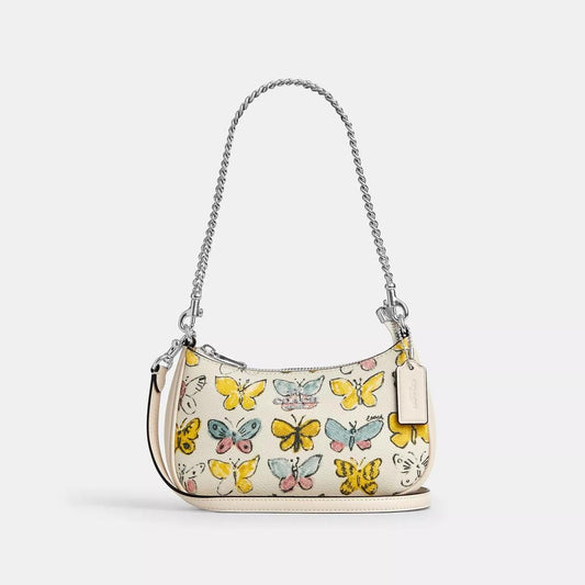 Teri Mini Crossbody Bag With Butterfly Print