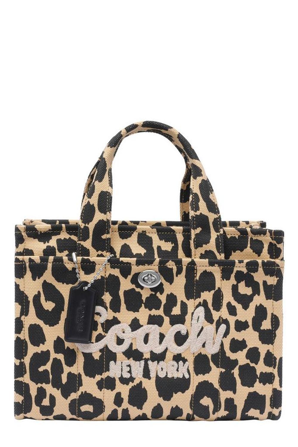 Coach Cargo Leopard Print Tote Bag