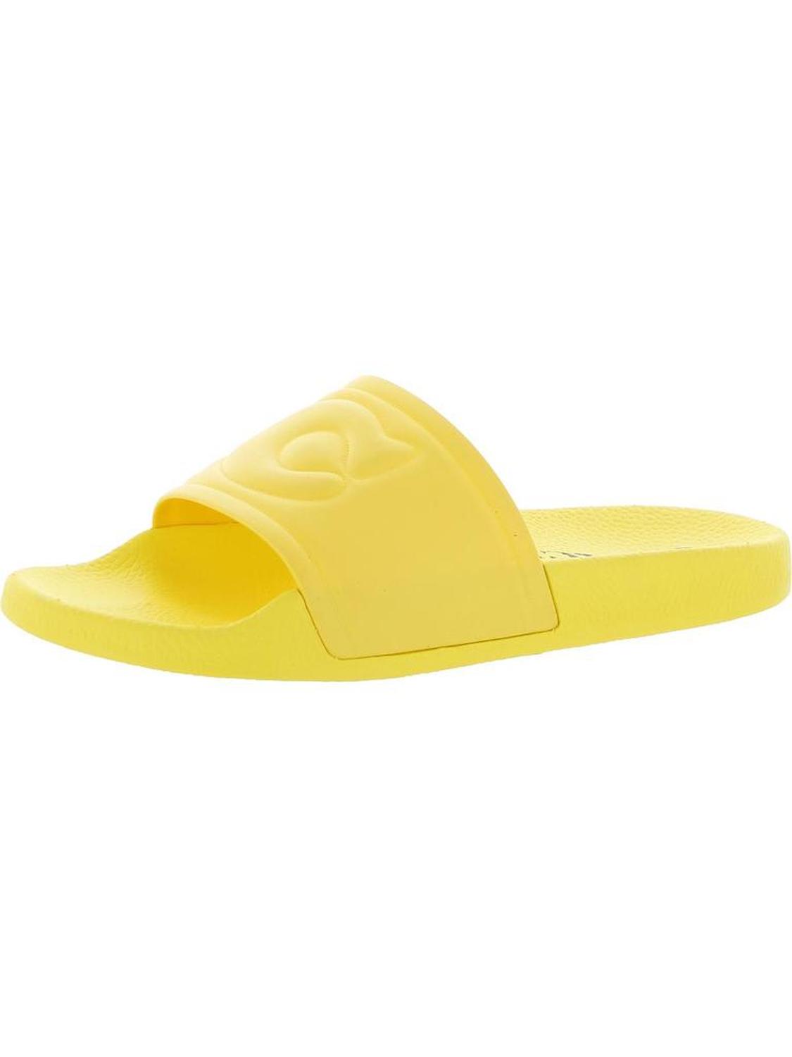 Ulla Rubber Slide Womens Slip On Casual Pool Slides