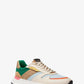 Dax Color-Block Mixed-Media Trainer