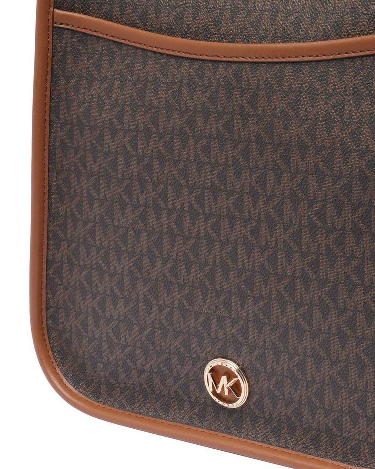 Michael Kors Luisa Large Signature Logo Messenger Bag