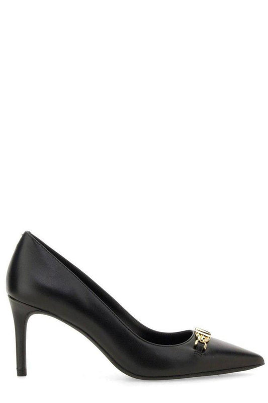 Michael Michael Kors Logo-Appliqué Slip-On Pumps