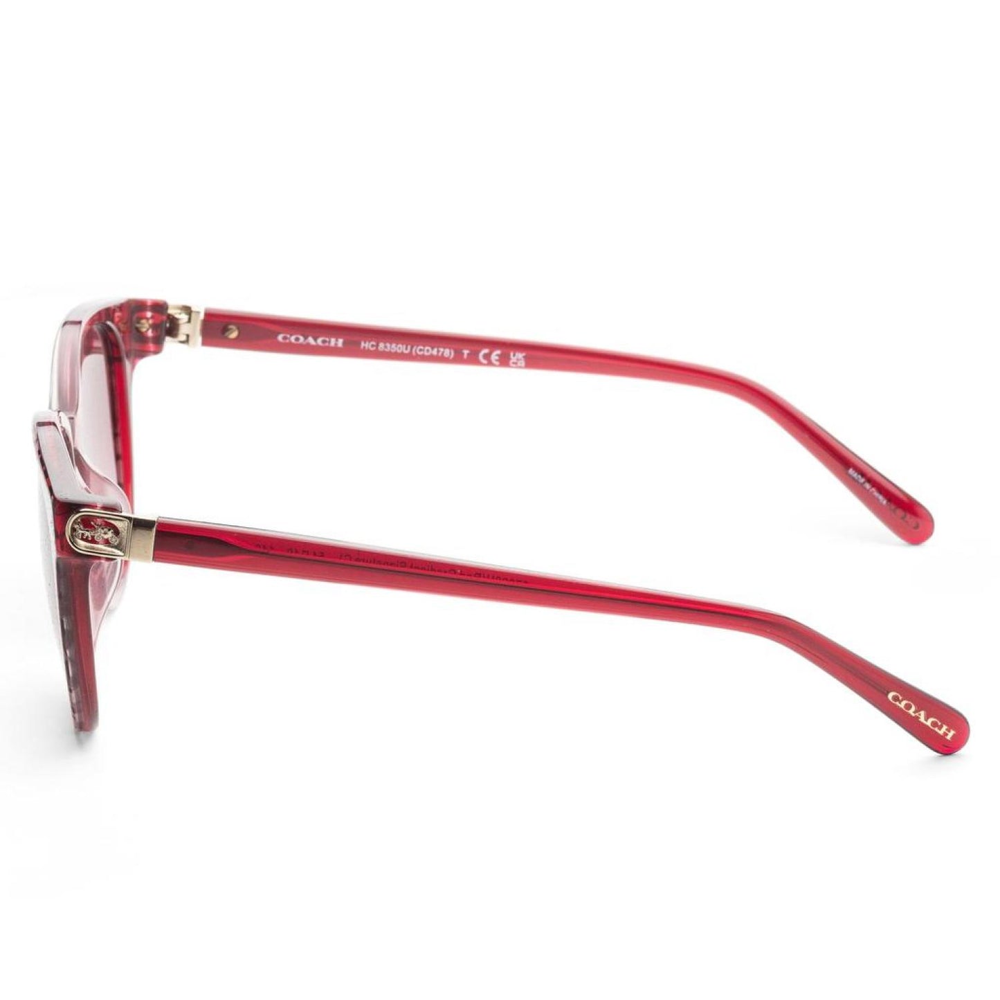 Coach Women's 54 mm Red Sunglasses HC8350U-57098H-54