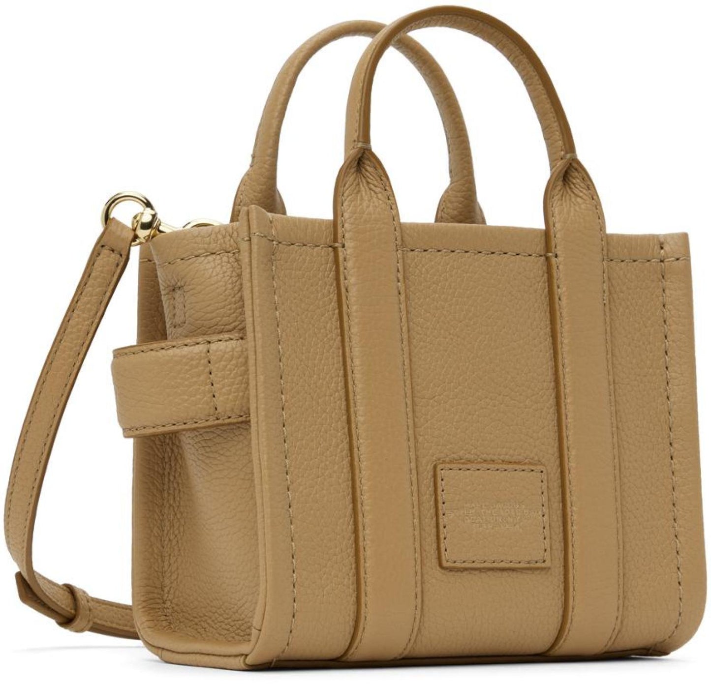 Taupe 'The Leather Crossbody' Tote