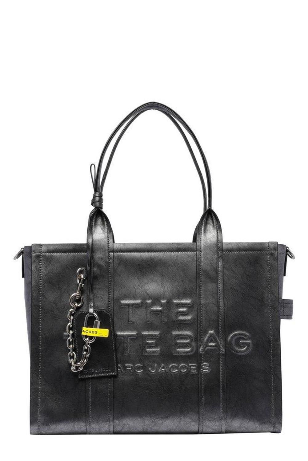 Marc Jacobs The Metallic Distressed Large Tote Bag