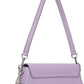 Purple 'The Clover Shoulder' Bag