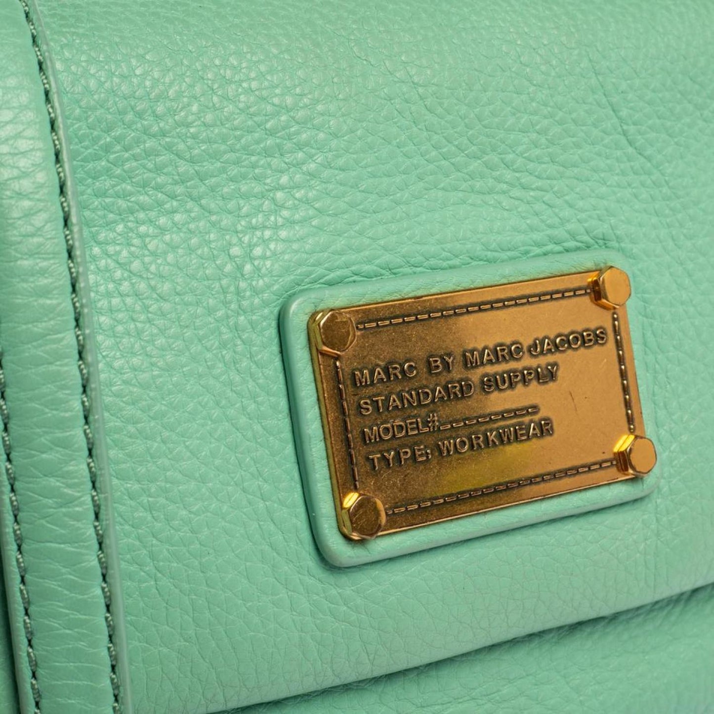 Marc By Marc Jacobs Mint Leather Classic Q Karlie Shoulder Bag