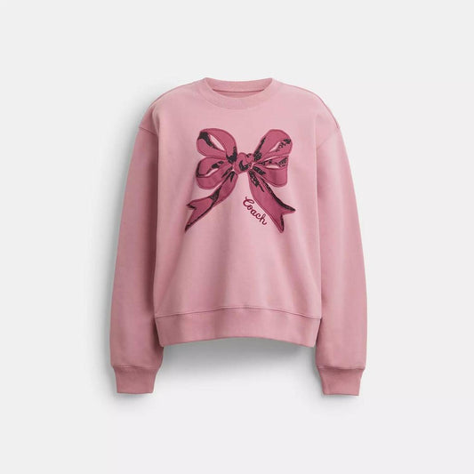 Bow Crewneck Sweatshirt