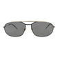 Round-Frame Metal Sunglasses