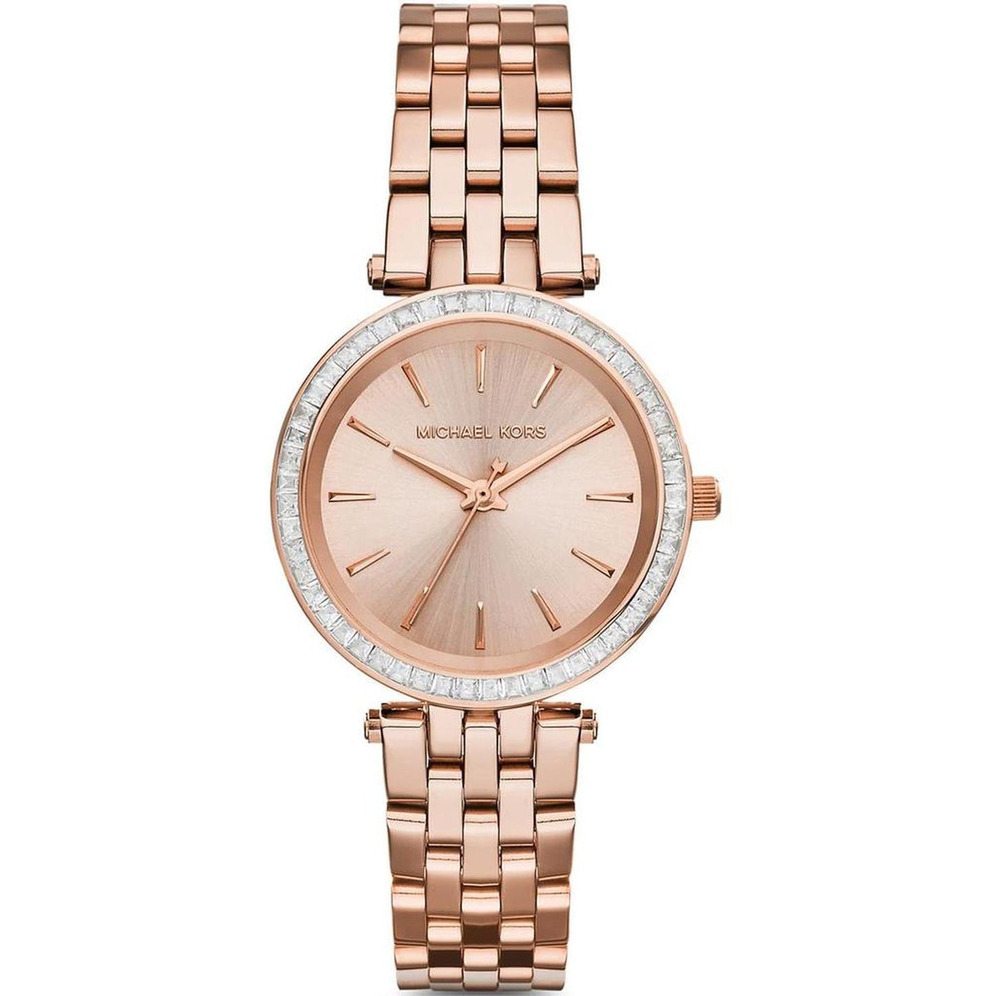 Michael Kors Mini Darci MK3366 Women's Rose Gold-Tone Quartz 33mm Watch MSRP