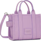 Purple 'The Leather Crossbody' Tote