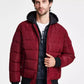 Men's Hooded Puffer Bomber Jacket