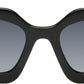 Black  'The Square Cat Eye' Sunglasses