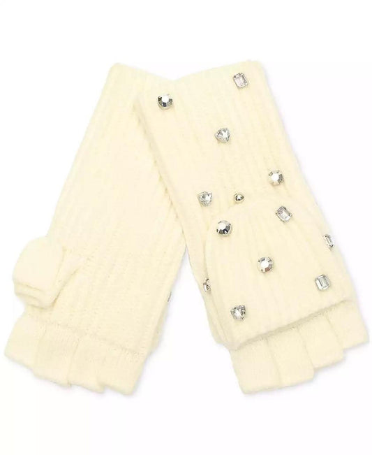 Women's Embellished Pop-Top Gloves