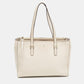 Kate Spade Light Beige Leather Cedar Street Jensen Tote