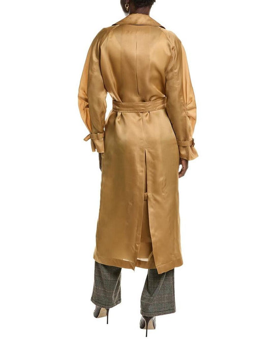 Max Mara Sacco Silk Coat