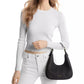 Nolita Small Leather Hobo Shoulder Bag