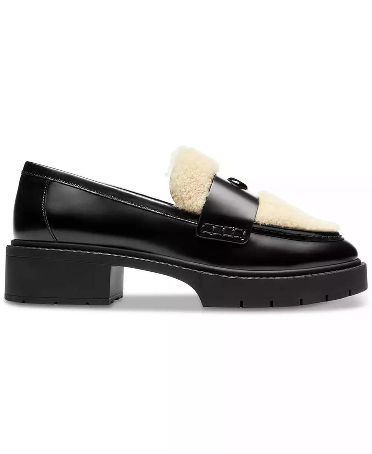 Women's Leah Shearling Loafer Flats