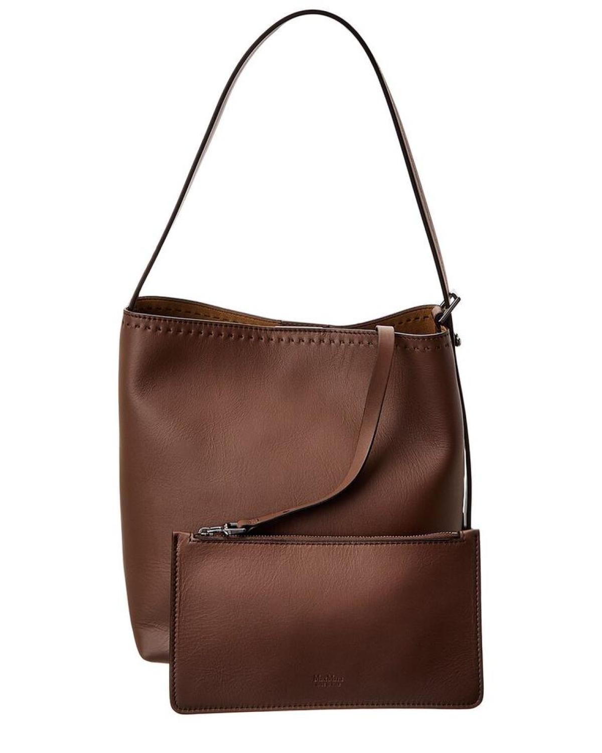 Max Mara Archetipo Leather Tote