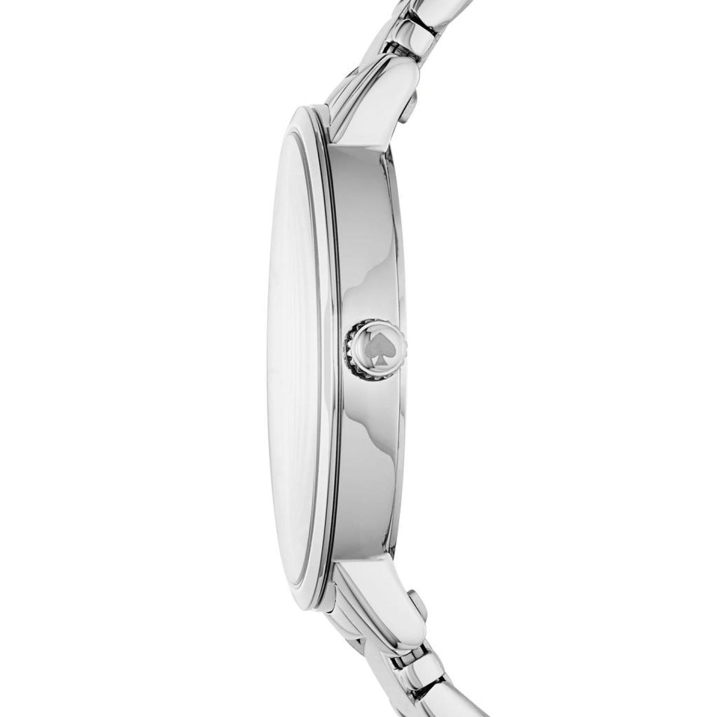 Kate Spade Women's Gramercy Three-Hand, Silver-Tone Alloy Watch