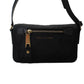 Marc Jacobs Womens Medallion Zipped Snapped Buttoned Shoulder Handbag Black