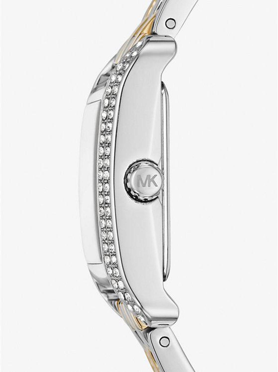 Mini Monroe Pavé Two-Tone Watch