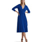 Surplice Jersey Dress