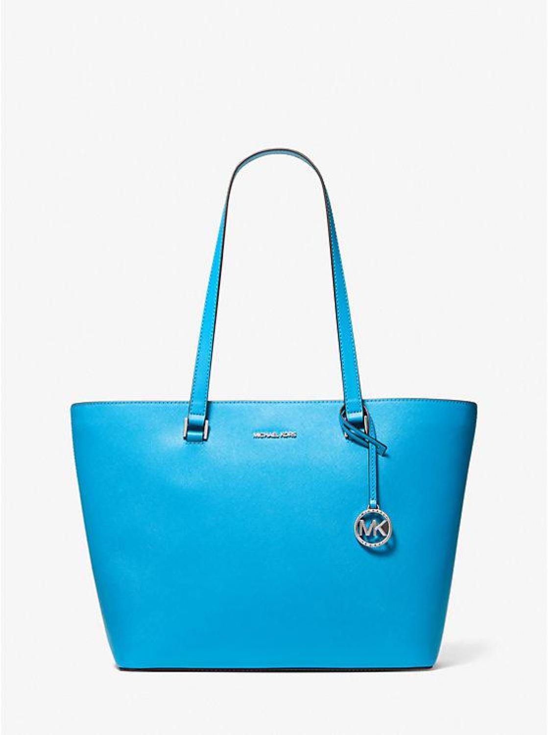 Savvannah Large Saffiano Leather Tote Bag