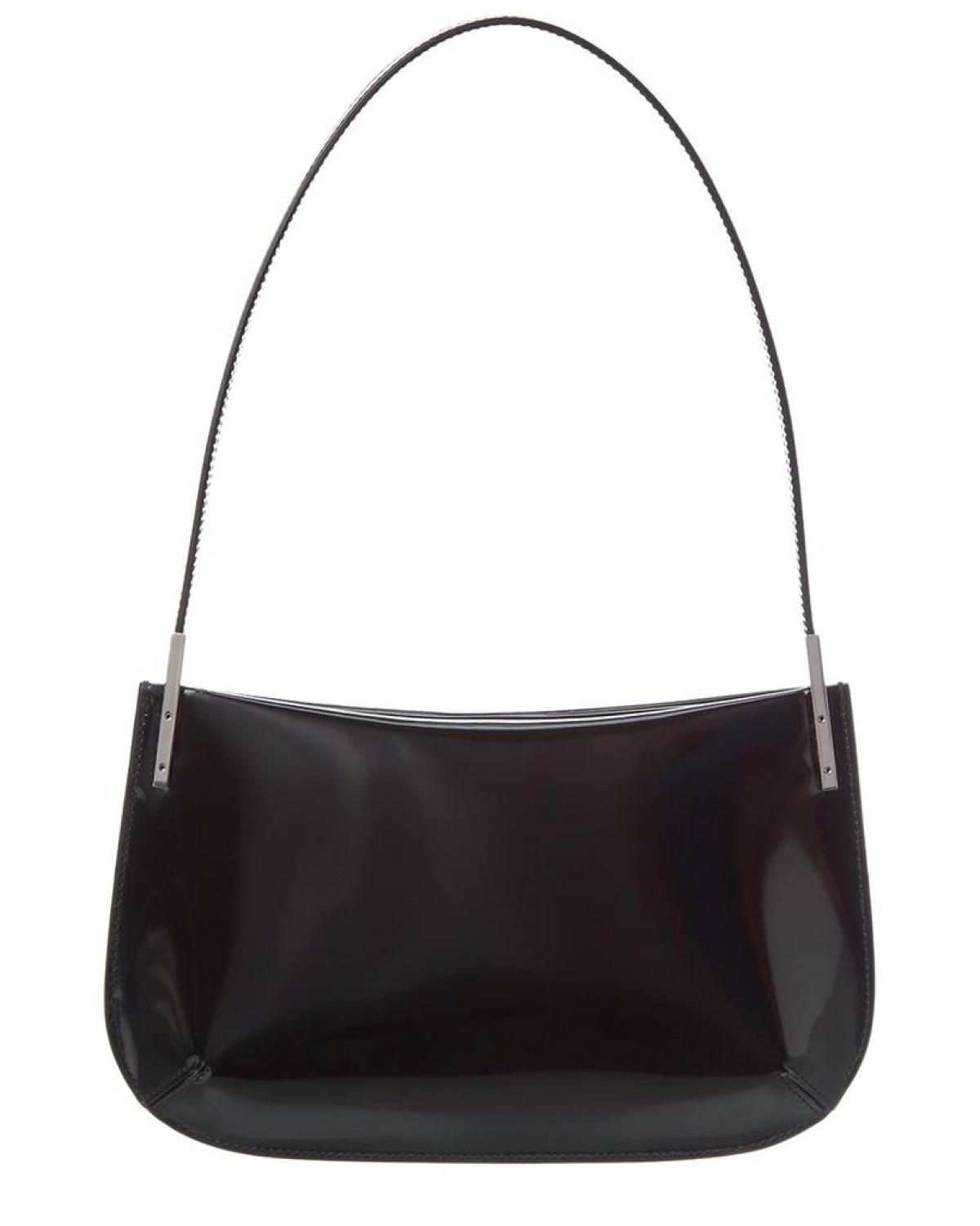 Saint Laurent Mini Flat Patent Shoulder Bag