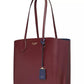 Suite Large Crossgrain Leather Work Tote