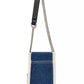 The Denim Chain Crossbody Tote Bag