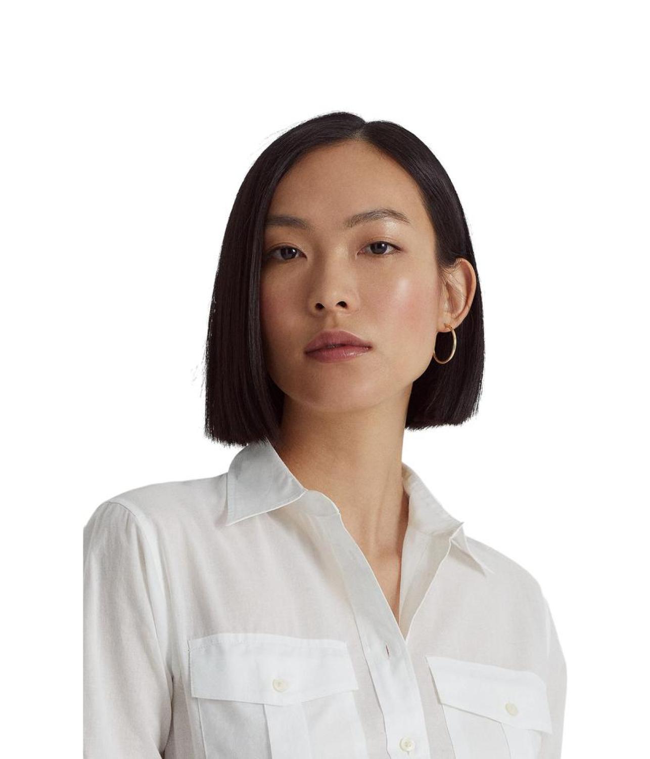 Petite Cotton Voile Shirt