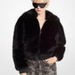 Faux Fur Bomber Jacket