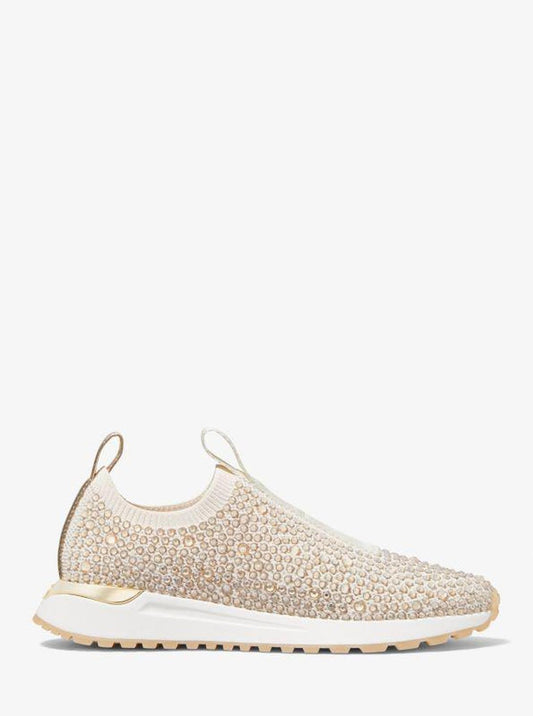 Bodie Embellished Mesh Slip-On Trainer