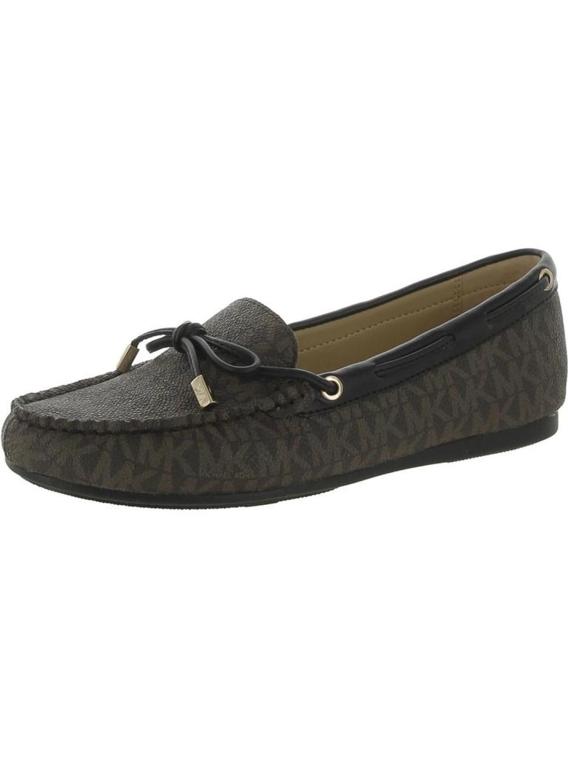 Womens Round Toe Flat Moccasins