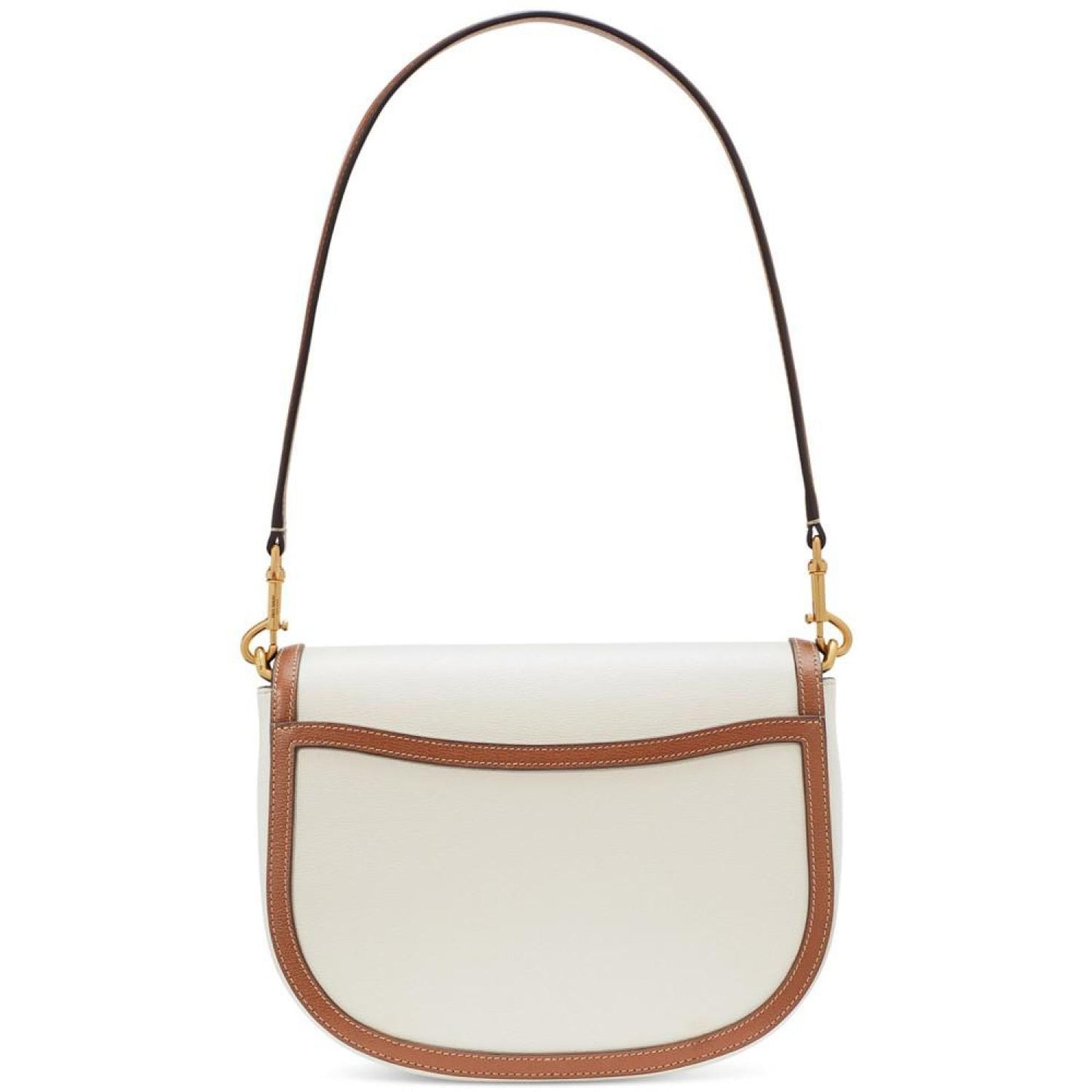 Katy Textured Leather Convertible Saddle Bag