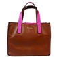 pink Handbag Tote Bag (Pre-Owned)