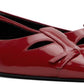 Red 'The Kat' Ballerina Flats