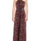 Womens Chiffon Paisley Evening Dress