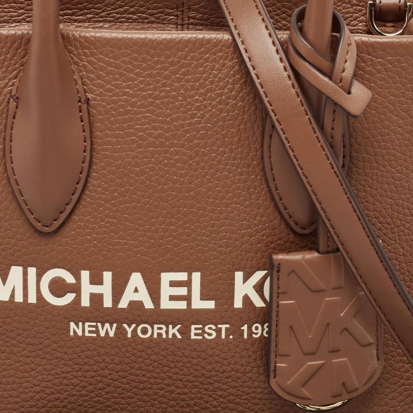 Michael Kors Brown Leather Mirella Tote