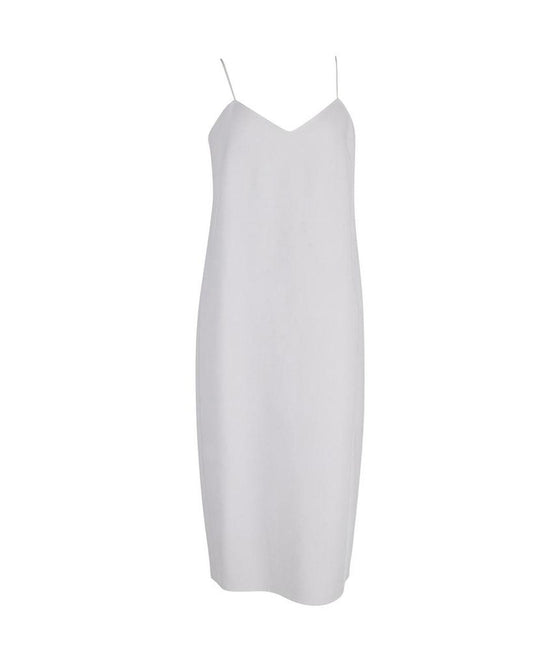 Max Mara Slip Dress in Grey Wool