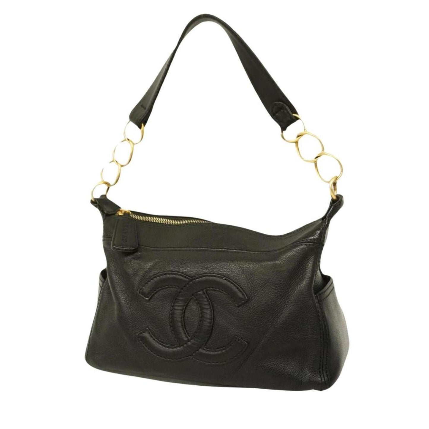 Chanel  Leather Shoulder Bag (Pre-Owned)