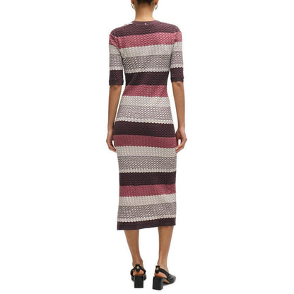 Women's Structured-Stripe Dress