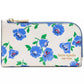 Devin Springtime Blooms Leather Small Bifold Wallet